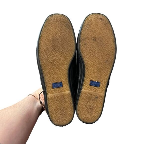 Keds black faux leather sneakers. Size 5‎ - Picture 8 of 8